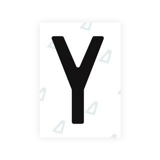 Alite Nanofilm for Chile 2007 license plates - Symbol "Y" - Alite