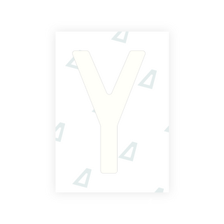 Alite Nanofilm for Chile 2007 license plates - Symbol "Y" - Alite