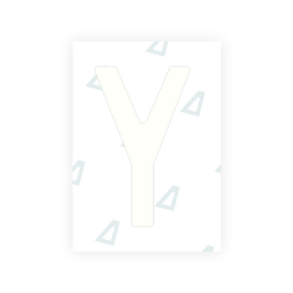 Alite Nanofilm for Chile 2007 license plates - Symbol "Y" - Alite