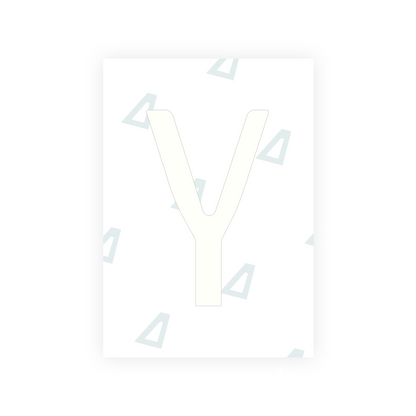 Alite Nanofilm for Chile 2014 license plates - Symbol "Y" - Alite