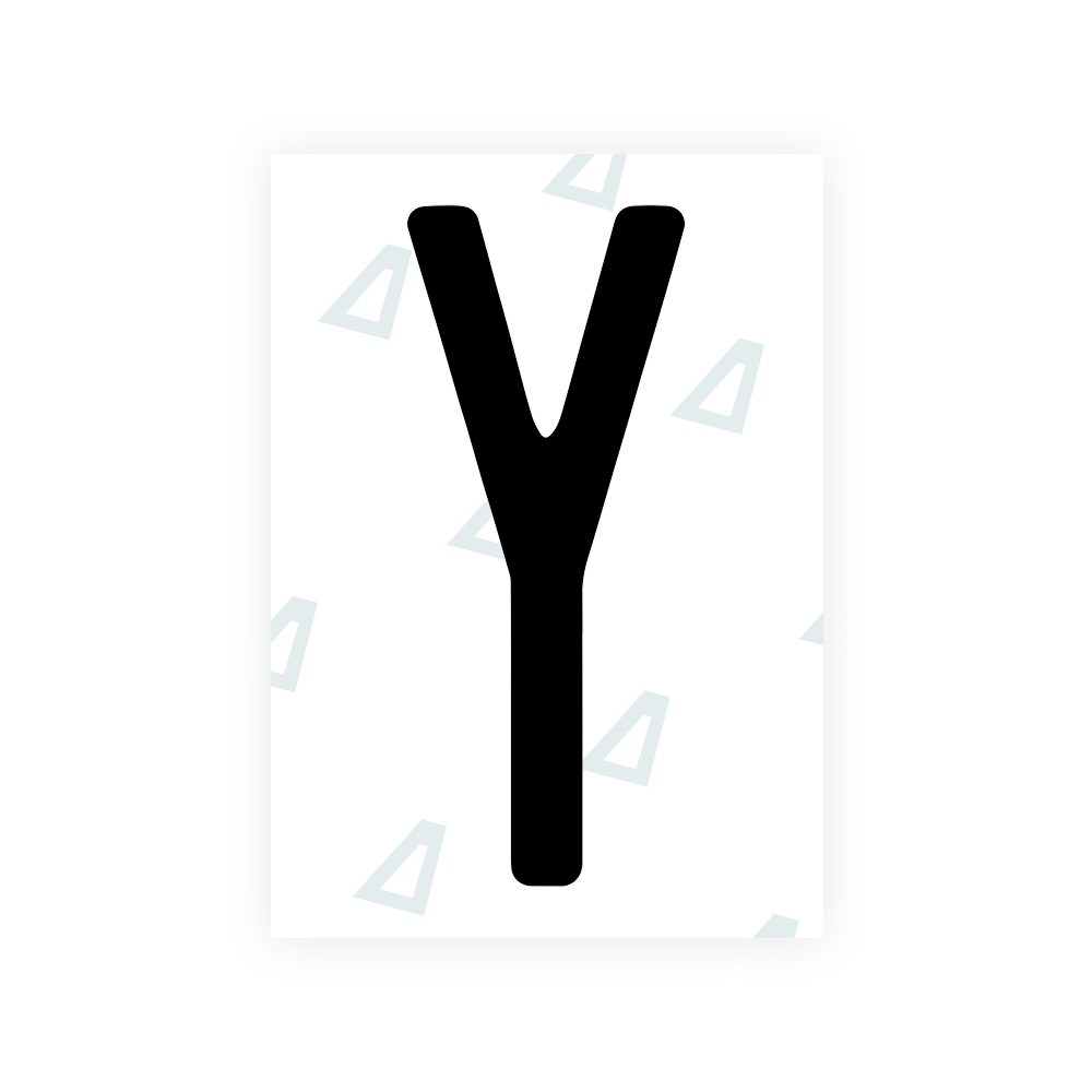 Alite Nanofilm for US (Florida 2019) license plates - Symbol "Y" - Alite