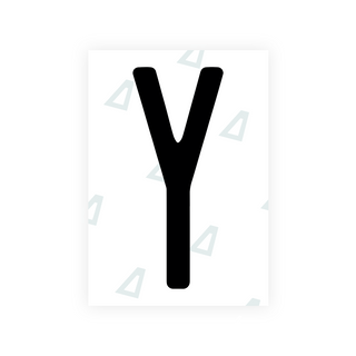 Alite Nanofilm for US (Florida 2019) license plates - Symbol "Y" - Alite