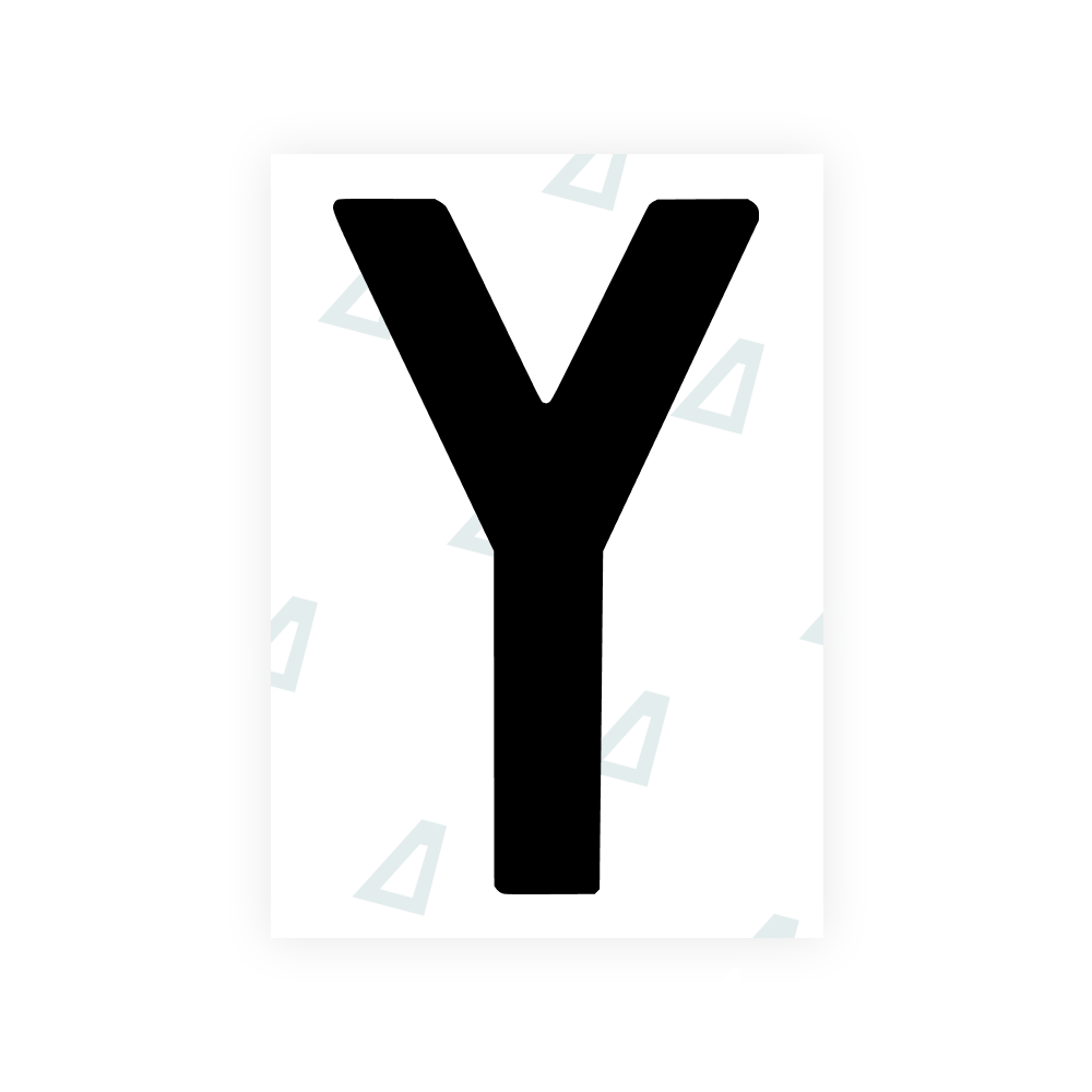 Alite Nanofilm for AUS (New South Wales) license plates - Symbol "Y" - Alite