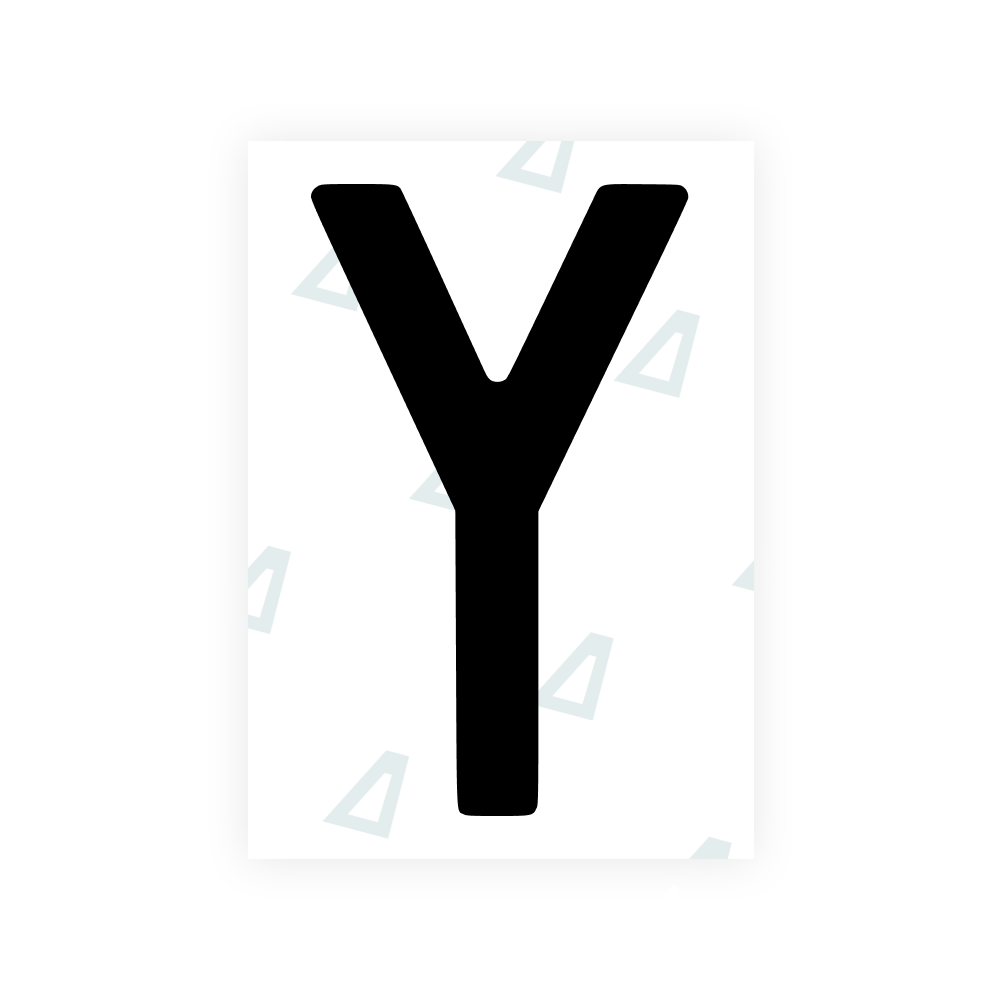 Alite Nanofilm for Poland license plates - Symbol "Y" - Alite