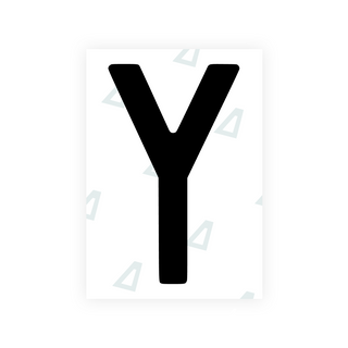 Alite Nanofilm for Poland license plates - Symbol "Y" - Alite