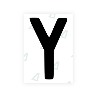 Alite Nanofilm for AUS (Queensland) license plates - Symbol "Y" - Alite