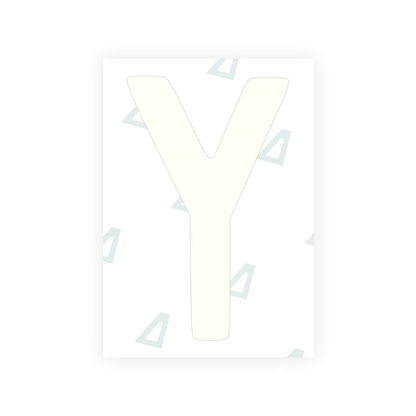 Alite Nanofilm for AUS (Queensland) license plates - Symbol "Y" - Alite