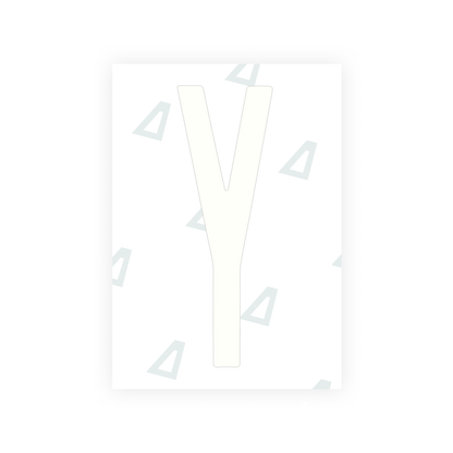 Alite Nanofilm for US (New York 2020 - Flat) license plates - Symbol "Y" - Alite