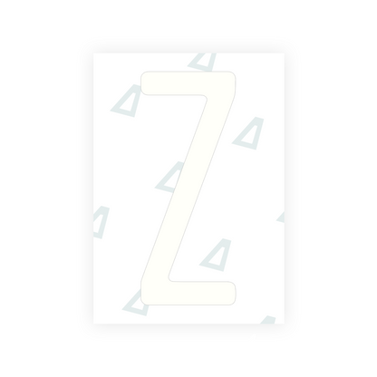 Alite Nanofilm for US (Florida 2019) license plates - Symbol "Z" - Alite