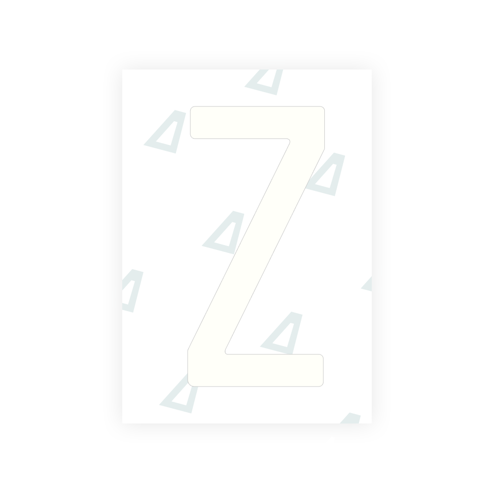 Alite Nanofilm for US (Arkansas) license plates - Symbol "Z" - Alite