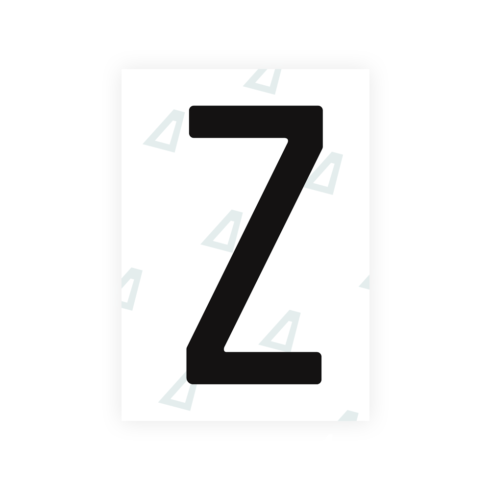 Alite Nanofilm for US (Arkansas) license plates - Symbol "Z" - Alite