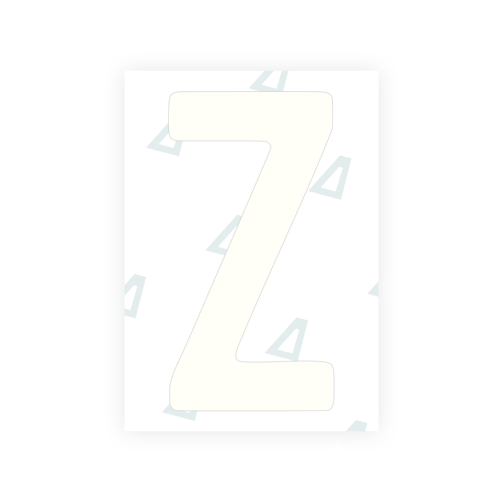 Alite Nanofilm for AUS (New South Wales) license plates - Symbol "Z" - Alite